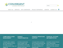Tablet Screenshot of convergentcg.com